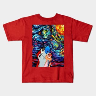 van Gogh Never Experienced Space Madness Kids T-Shirt